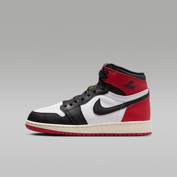 Nike ハイカットトレーニングシューズブラック/グレー ナイキ AIR JORDAN 1 レザー ハイカットスニーカー 27cm メンズ